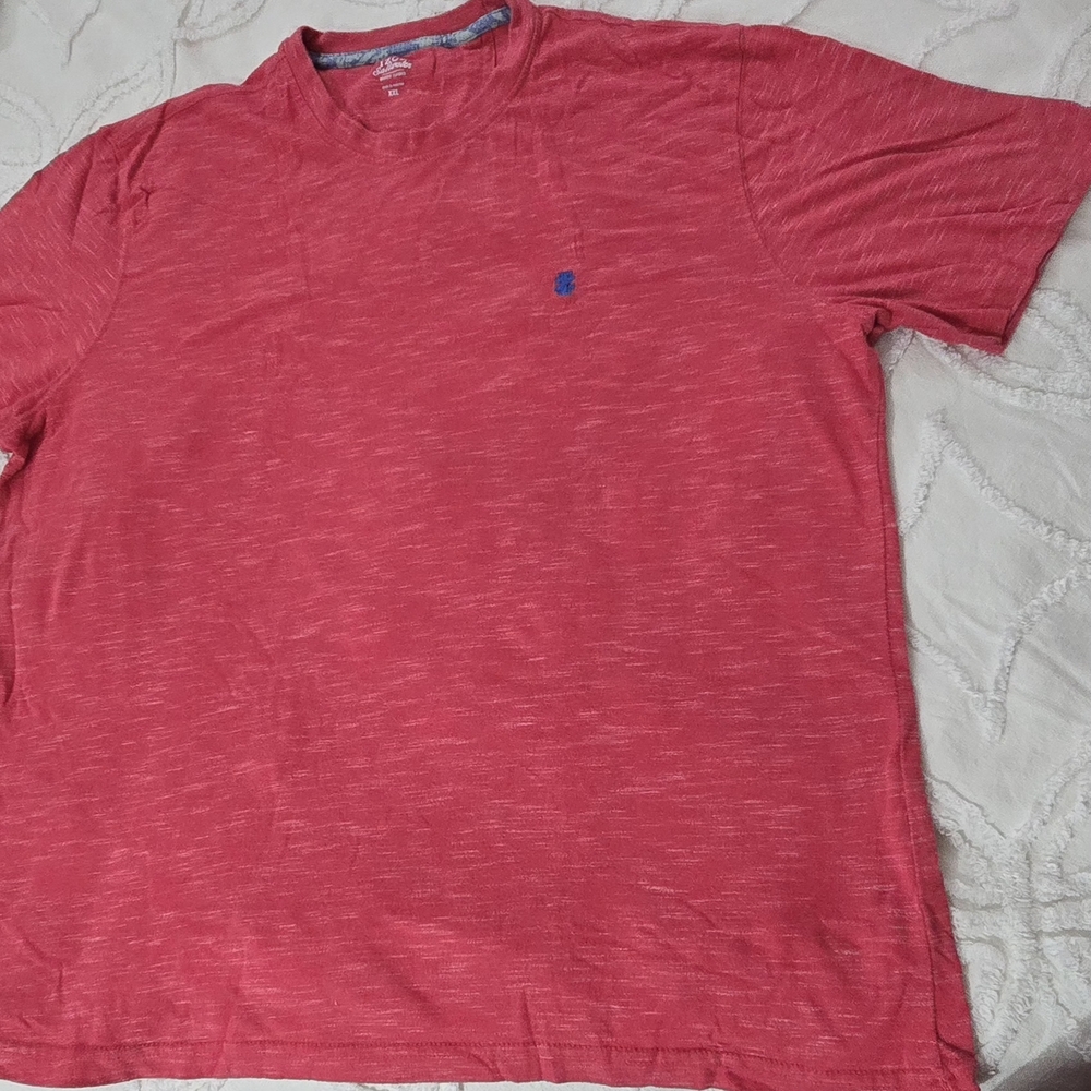 Izod Red Short Sleeve Tee Casual Comfort